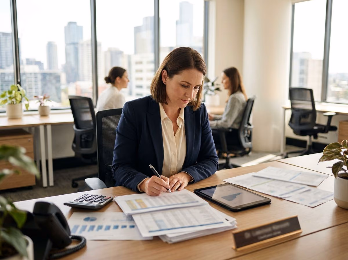 WorkCover adviser reviewing classification and payroll documents